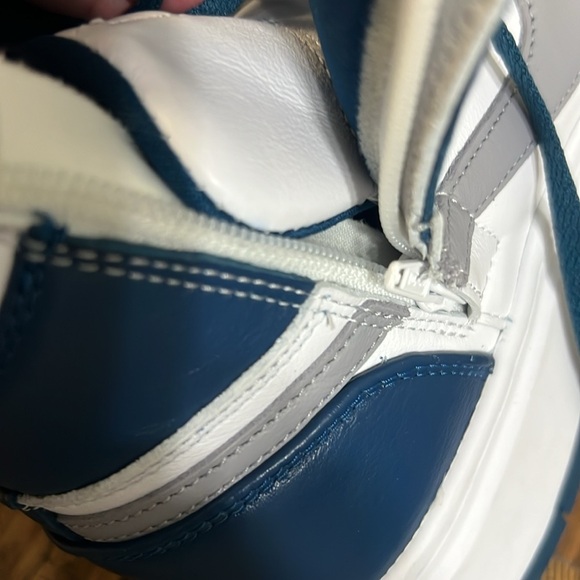 Nike Air Jordan 1 Elevate high sneakers in gray and blue sz 11 New with tags - Picture 14 of 16